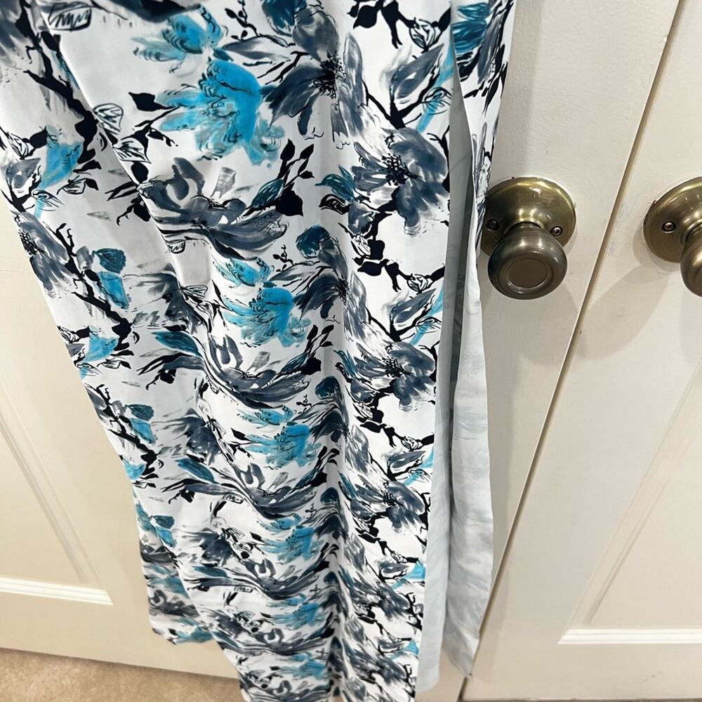 NWT Chiara Boni La Petite Robe Marga gathered floral gown, size 8 - Picture 4 of 12